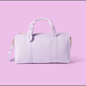 Stoney Clover Lane lavender duffel bag